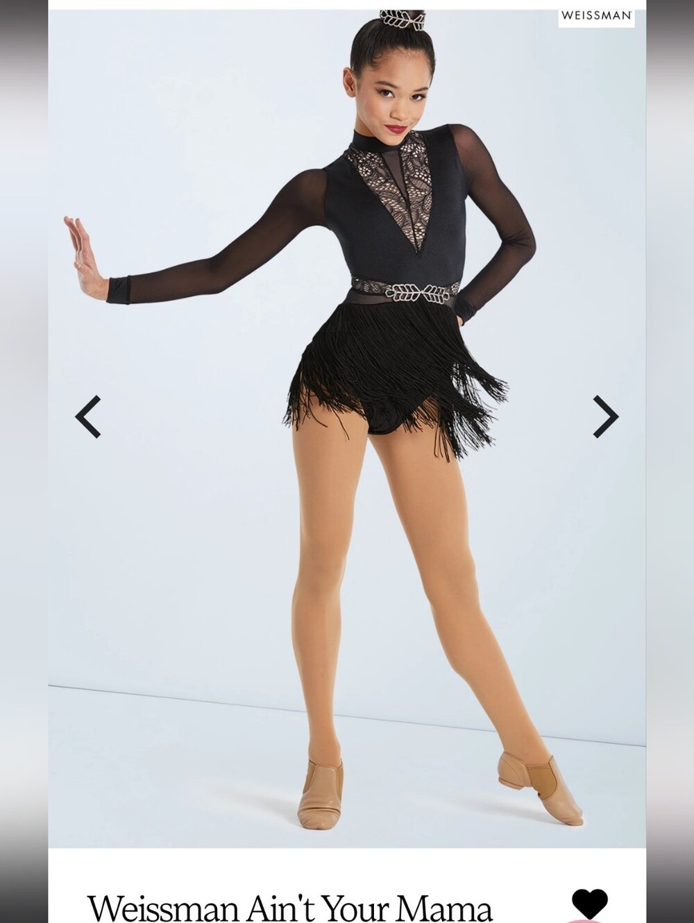 Weissman Ain't Your Mama 11701 Weissman Showtime Dance Tap Jazz LC Flapper